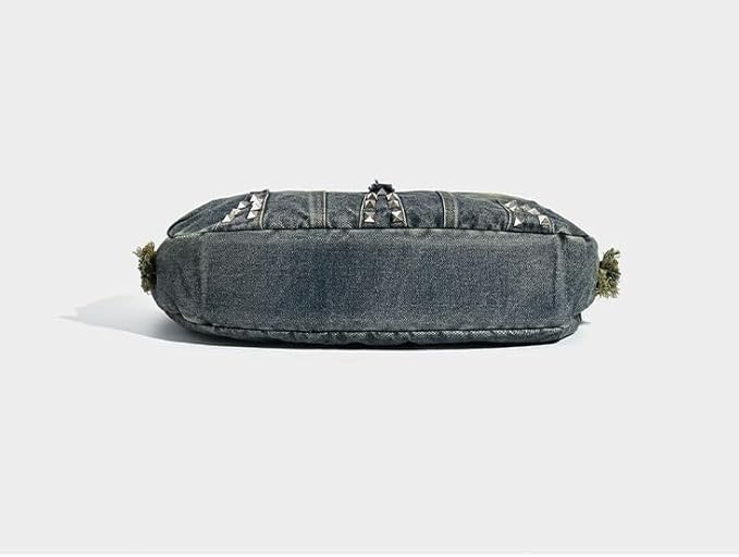 Denim Tote Bag for Women-Shoulder Handbag Perfect for Work Shopping,Hobo Bag