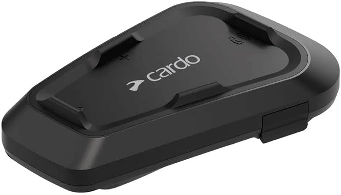 Cardo Systems Spirit Motorcycle Bluetooth Communication Headset - Black, Dual Pack