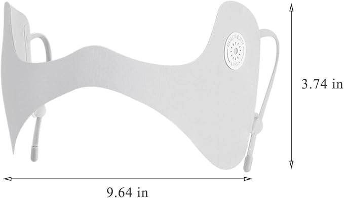 UPF50+ Half Mask,Face Shield,Sun Screen Protector for Face with Adjustable Ear Straps, Golf Visors for Women Golfers