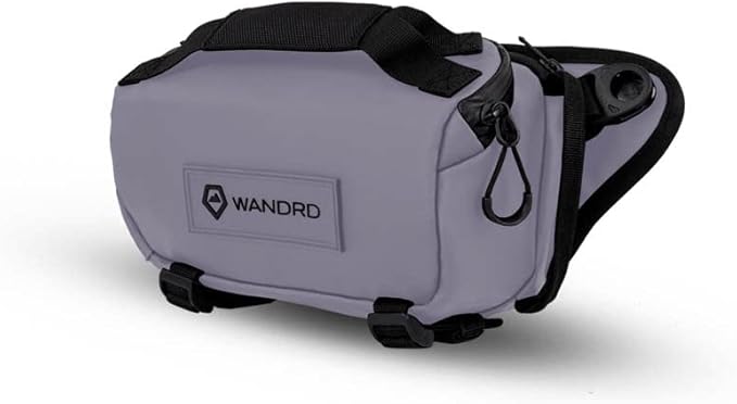 WANDRD ROGUE V1 3L Sling: Compact Camera Sling and Crossbody Bag with Fast Access, 3-Way Carry– Lightweight Everyday Bag Great for Travel, Photography, and Daily Use (Uyuni Purple)