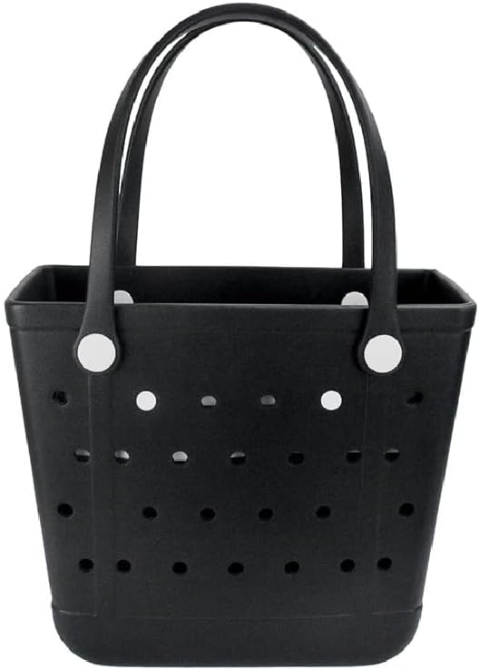 Beach Bag，Rubber Tote Bag ，Washable Tote for Boat Pool Sports Gym