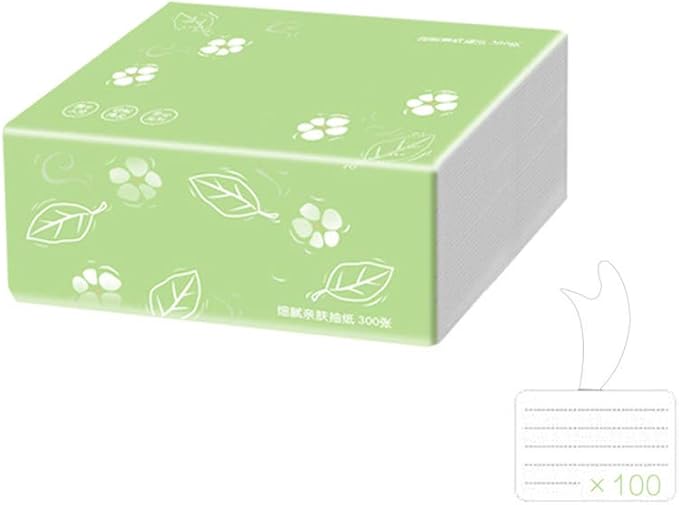 3 Pack 3-Ply Log Facia Tissue 300 Tissues per Packs 900 Tissues Total for Home