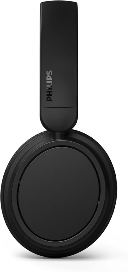 Philips H5209 Wireless Headphones,Over-Ear Bluetooth Headphones with Dynamic Bass,Clear Call, 65 H Battery Life,Fast Charging,Soft Ear Cups, Bluetooth 5.3, App Control, Lightweight,Black