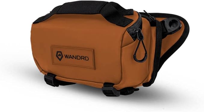 WANDRD ROGUE V1 3L Sling: Compact Camera Sling and Crossbody Bag with Fast Access, 3-Way Carry– Lightweight Everyday Bag Great for Travel, Photography, and Daily Use (Sedona Orange)