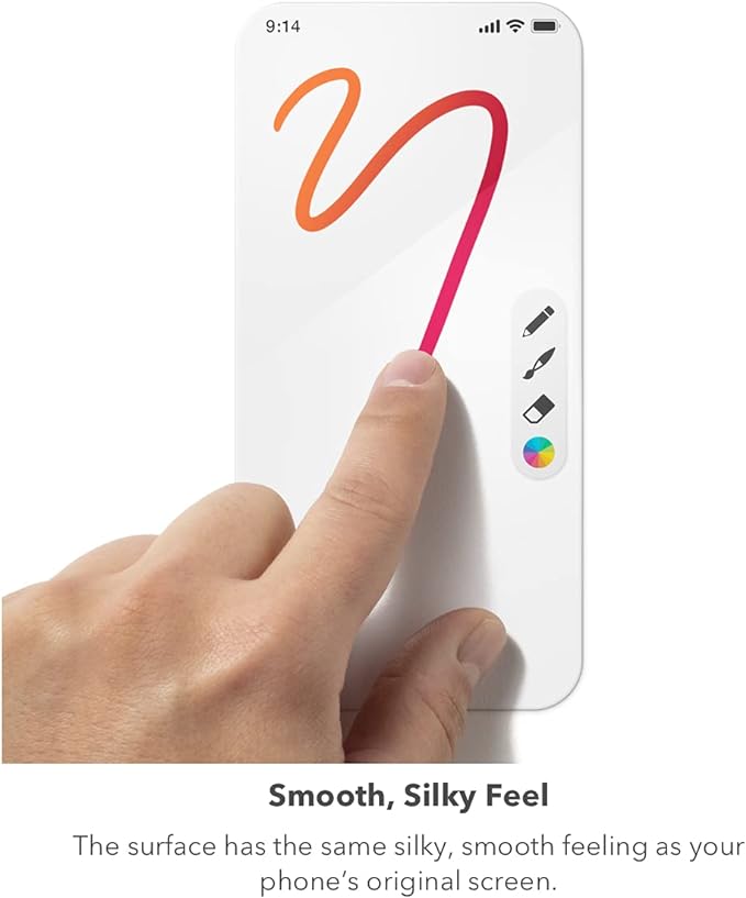 ZAGG Glass Elite VisionGuard - Impact Protection, Scratch Resistant, Fingerprint Resistant - InvisibleShield - Made for Apple iPhone 13 mini