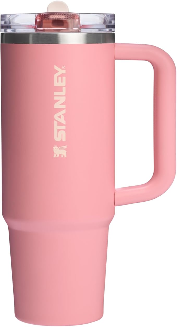 STANLEY Quencher ProTour Flip Straw Tumbler with Leakproof Lid | Built-In Straw & Handle | Cupholder Compatible for Travel | Insulated Stainless Steel Cup | BPA-Free