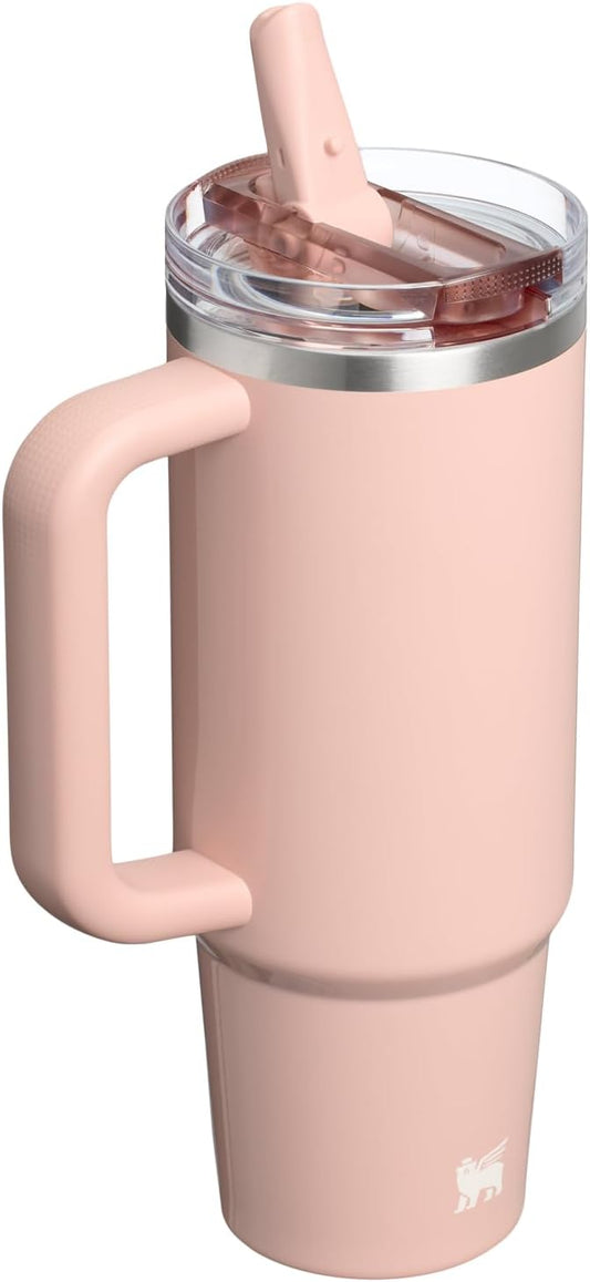 STANLEY Quencher ProTour Flip Straw Tumbler with Leakproof Lid | Built-In Straw & Handle | Cupholder Compatible for Travel | Insulated Stainless Steel Cup | BPA-Free