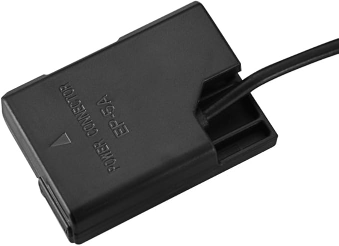 EP-5A Plus EH-5 Camera AC Power Adapter Replacement for EN-EL14 / EN-EL14A Battery for Nikon D3100 D3200 D3300 D3400 D5100 D5200 D5300 D5500 Coolpix P7000 P7100 P7700 P7800 Cameras