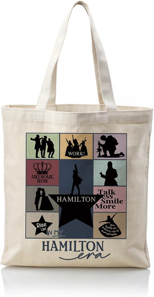 Canvas Tote Bag Aesthetic for Women,Reusable Canvas Cute Shoulder Bag for Grocery, Shopping, Beach & Daily Use