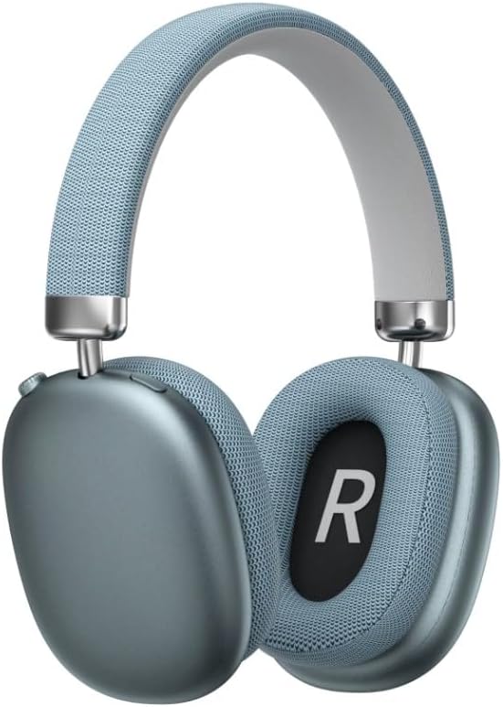 P959 Wireless Gaming Earbuds – Bluetooth 5.3 Stereo Headphones with Mic, Touch Controls, Long Battery, IPX6 Waterproof, Ergonomic for Music, Sports & Travel (Blue)