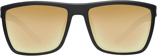 ZENOTTIC Polarized Sunglasses for Men Lightweight TR90 Frame UV400 Protection Square Sun Glasses