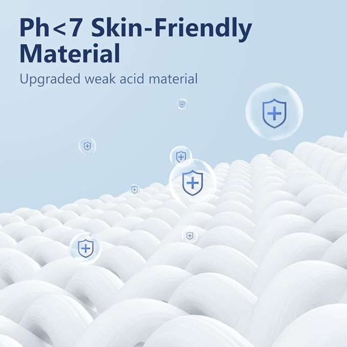 Funight KN95 Face Mask 5-Ply Breathable Filter Efficiency≥95% Protective Cup Dust Disposable Masks Against PM2.5 Black 100 Pack