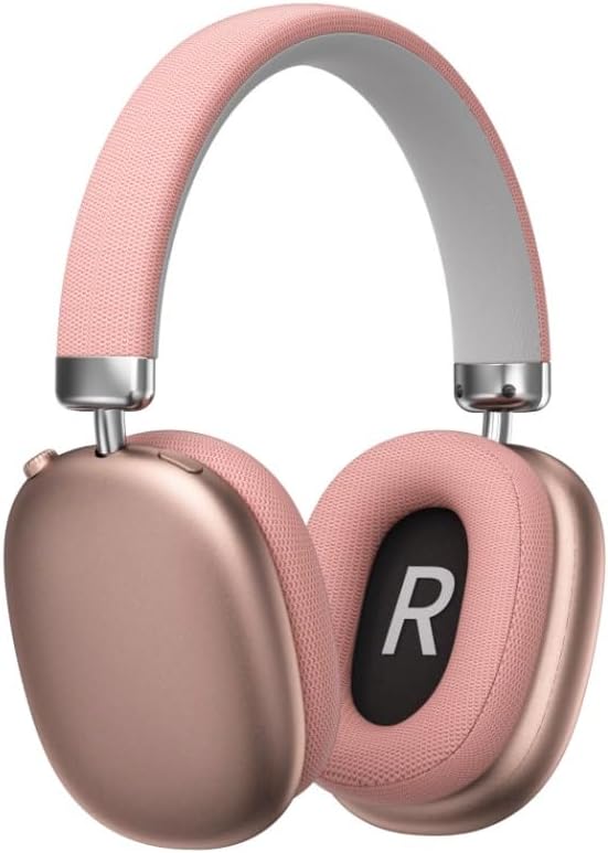 P959 Wireless Gaming Earbuds – Bluetooth 5.3 Stereo Headphones with Mic, Touch Controls, Long Battery, IPX6 Waterproof, Ergonomic for Music, Sports & Travel (Pink)