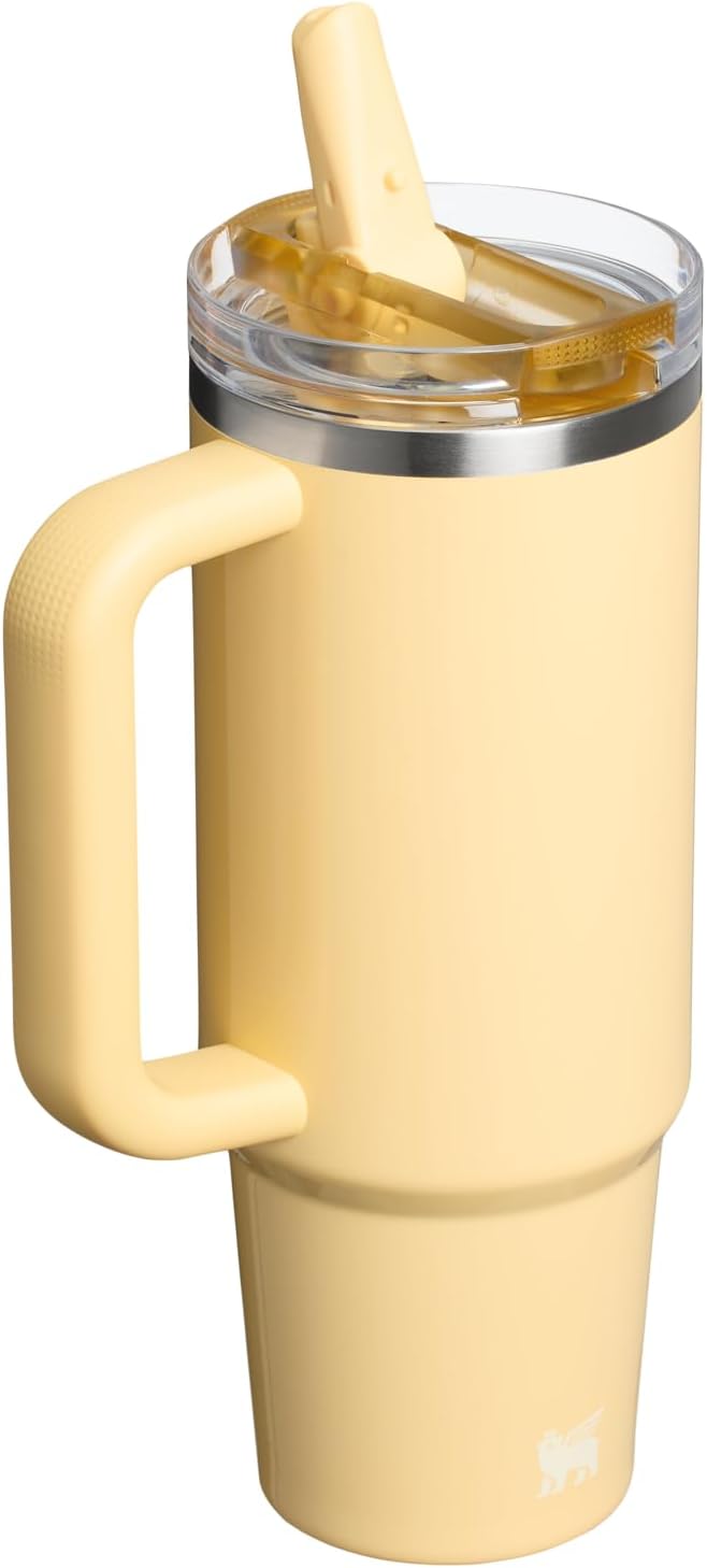 STANLEY Quencher ProTour Flip Straw Tumbler with Leakproof Lid | Built-In Straw & Handle | Cupholder Compatible for Travel | Insulated Stainless Steel Cup | BPA-Free