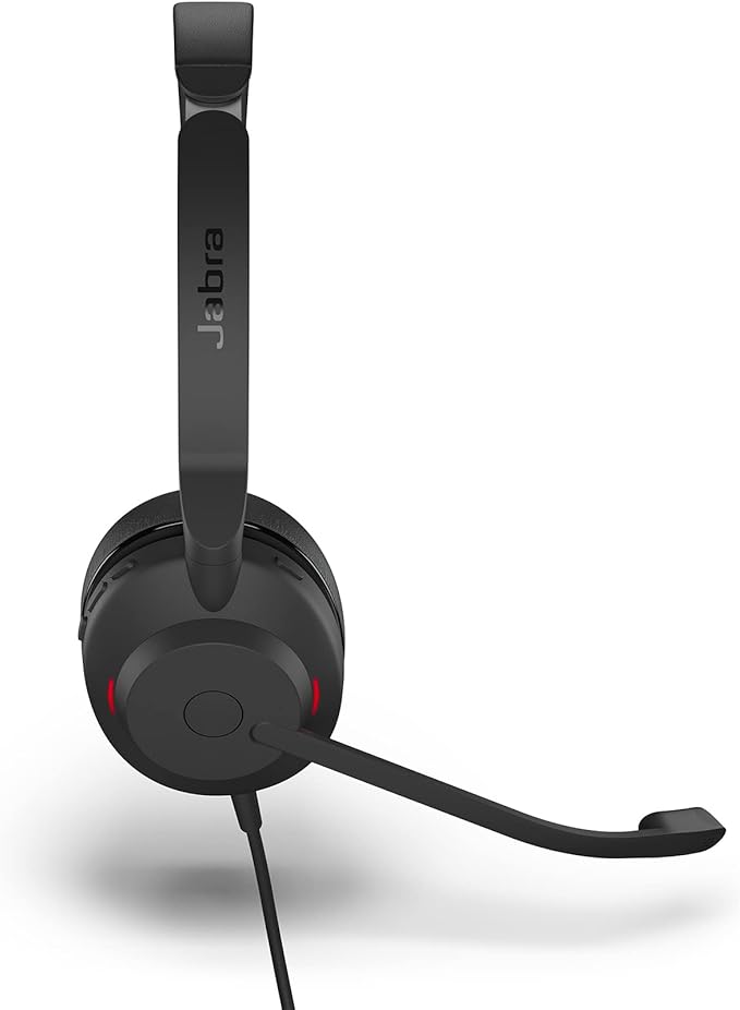 Jabra Evolve2 30 SE Wired Mono Noise-Cancelling Headset - Features 2-Microphone Call Technology and USB-A Cable - MS Teams Certified, Works with All Other Platforms - Black