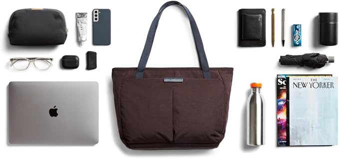 Bellroy Tokyo Wonder Tote (12L laptop tote bag, fits 14” laptop) - DeepPlum