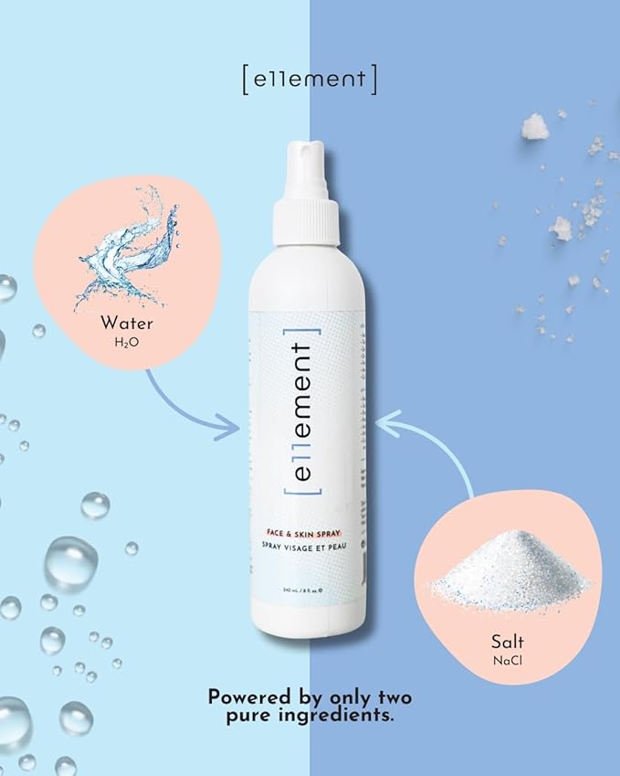 Hypochlorous Acid Face and Skin Spray - HOCL- Safe for use on Acne Prone Skin - Eczema - Dry Scalp - Post Procedure -Toner - Eye Lash Cleanser - Face and Hand Cleanser (Large 8 oz.)