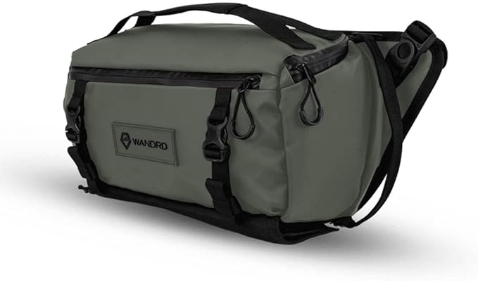WANDRD ROGUE V1 9L Sling: Compact Camera Sling and Crossbody Bag with Fast Access, 3-Way Carry– Lightweight Everyday Bag Great for Travel, Photography, and Daily Use (Wasatch Green)