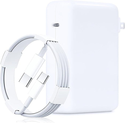 96W USB C Fast Charger Power Adapter Compatible with New Mac Book Air 13 Inch MacBook Pro 16" 2021 2020 2019 2018 Included 6.6ft USB C Cable