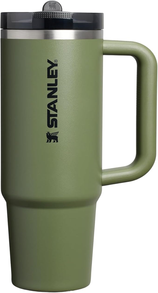STANLEY Quencher ProTour Flip Straw Tumbler with Leakproof Lid | Built-In Straw & Handle | Cupholder Compatible for Travel | Insulated Stainless Steel Cup | BPA-Free