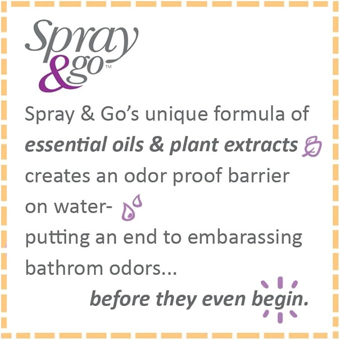 Air Scense Spray & Go Before-You-Sit Toilet Spray, Lavender Vanilla, 2 Fl Oz (2 Pack)