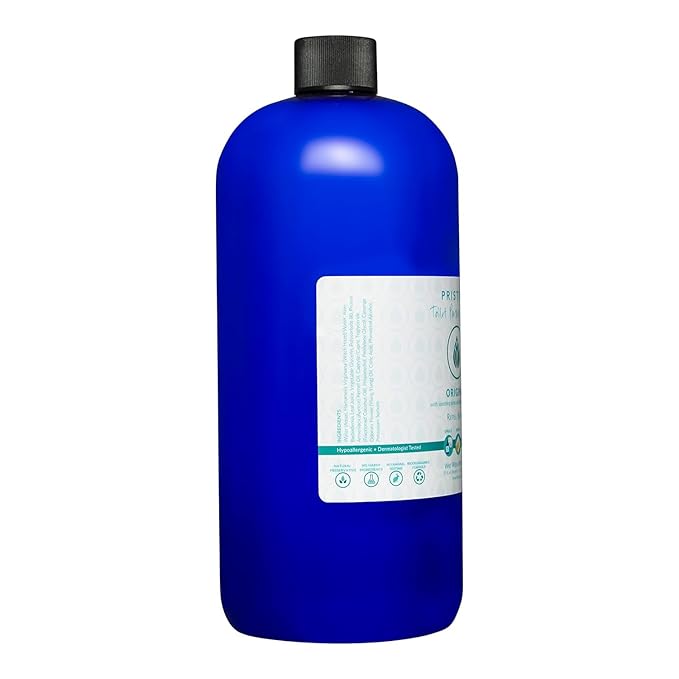PRISTINE Toilet Paper Spray - As Seen on Shark Tank, More Natural Personal Cleansing Wipes & Flushable Wet Wipes Alternative, Spray Toilet Paper to Create Flushable Wipe, Original, 32 fl oz Refill
