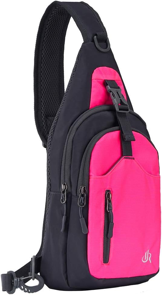 Y&R Direct 14 Colors Lightweight Sling Backpack Sling Bag Travel Hiking Small Backpack for Women Men Gifts