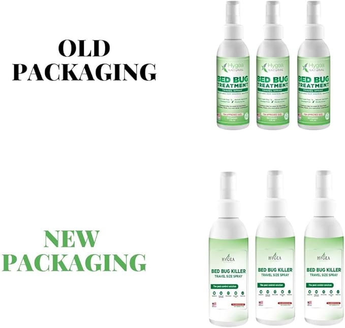 Lice, Mite, and Bed Bug Natural Travel Spray - TSA Approved 3 oz Size Bottles - Child & Pet friendly - Stain & Odor Free - For Hotels, Suitcase, Backpack, Shoes - Bed Bug Spray (3 Pack)