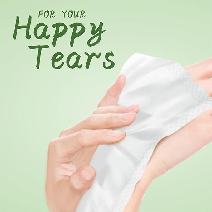 3-Ply Mini Pocket Tissues, Portable Series Facial Tissue Travel Size for Happy Tears Wedding Party (12 Packs of 10 Tissues)