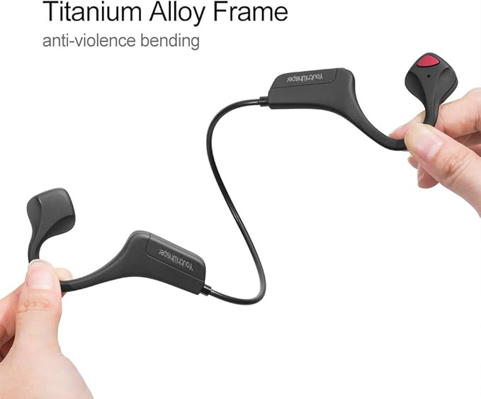 Bone Conduction Headphones Bluetooth Open Ear Headphones with mic Wireless Muitipoint Connection Waterproof Sports Headsets for Running Cycling and Workouts