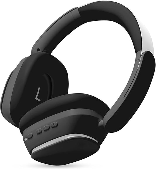 Wireless Over-Ear Headphones, Bluetooth 5.4, Active Noise Canceling ANC, 100H Battery, Foldable, Built-in Mic, Soft Earpads, Adjustable for Gym, Work, Travel, iOS/Android