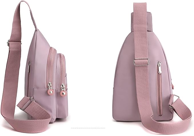 EVANCARY Small Sling Bag for Women Men, Sling Backpack Chest Daypack Crossbody Bag for Travel Outdoor Hiking