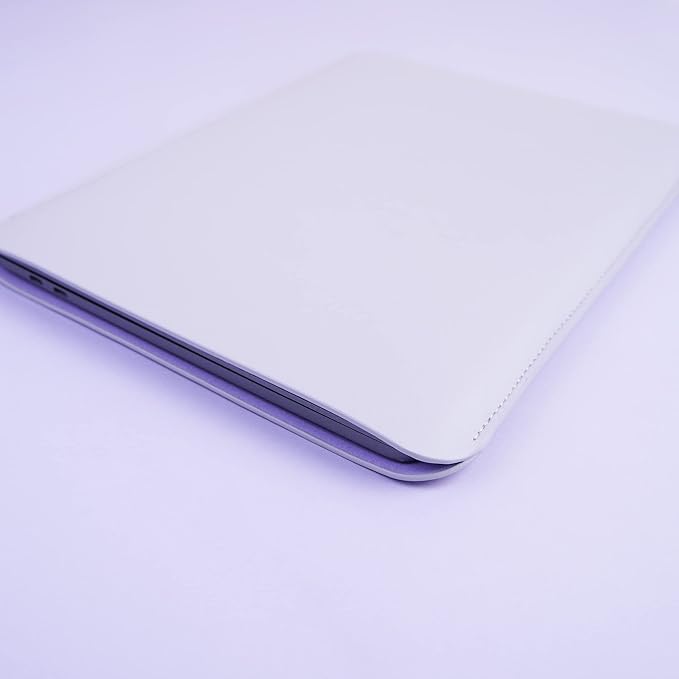 Laptop Sleeve 15 Inch Compatible with MacBook Pro 16 A2991 M3 A2780 A2485 A2141 MacBook Pro Retina 15 Color Light Purple