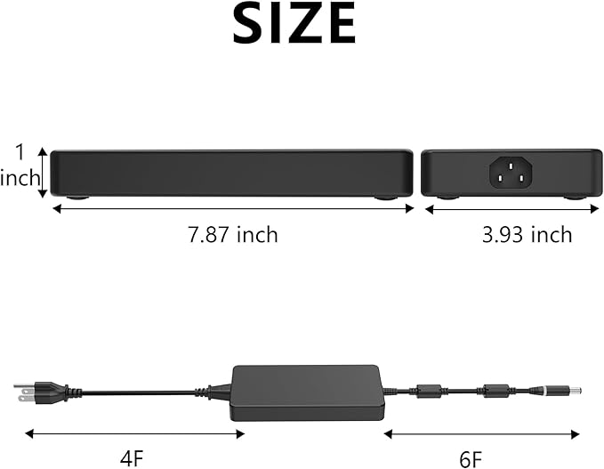 Slim 240W Laptops Charger for Dell Alienware 15 g15 17 M17x M18x R3 R4 R5 m15 g3 g5 g7 Precision M6800 M6700 M6600 M6500 GA240PE1-00 Gaming Power Supply Adapter