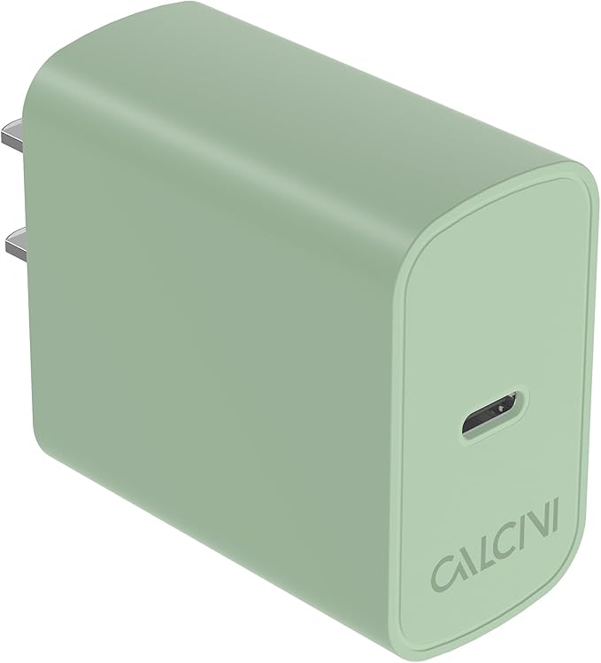 USB C Charger Block CALCINI 1 Pack GAN 65W USB C Charger Fast Type C for Laptop Power Adapter MacBook Pro/Air, GalaxyS21/S20, Dell XP S13, Note 20/10+, Phone15/Mini iPad,Pixel