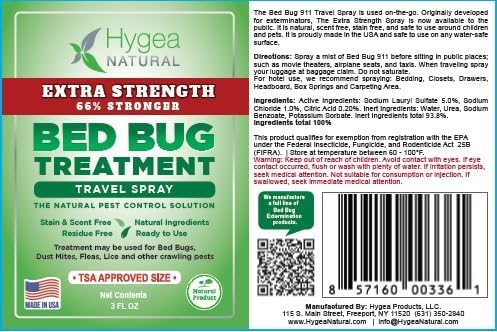 Extra Strength 3oz Travel Spray –TSA Approved - New Formula 66% Stronger- Stain & Scent Free Treatment – Natural Formula - Child & Pet Safe (50 Pack)