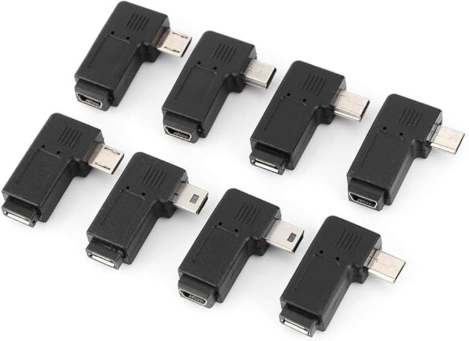 USB Adapter Kit, 40PCS Multiple USB2.0 Adapter Converter Connectors, Compatible USB1.1/1.0