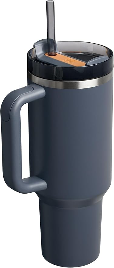 Stanley Quencher H2.0 Tumbler with Handle and Straw 40 oz | Flowstate 3-Position Lid | Cup Holder Compatible for Travel | Insulated Stainless Steel Cup | BPA-Free | Twilight