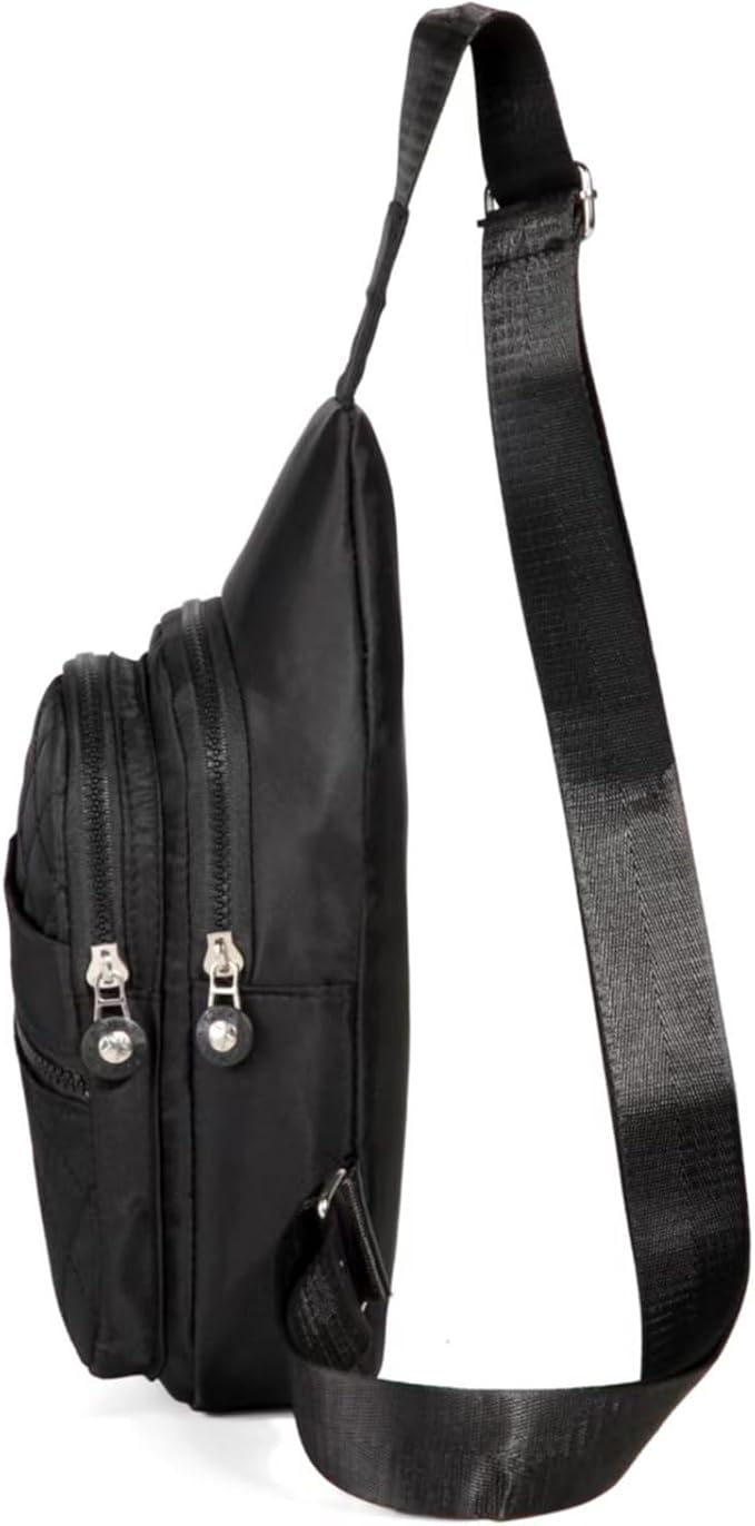 EVANCARY Small Sling Bag for Women Men, Sling Backpack Chest Daypack Crossbody Bag for Travel Outdoor Hiking