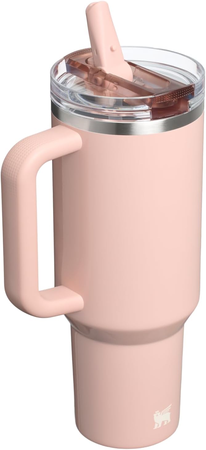 STANLEY Quencher ProTour Flip Straw Tumbler with Leakproof Lid | Built-In Straw & Handle | Cupholder Compatible for Travel | Insulated Stainless Steel Cup | BPA-Free