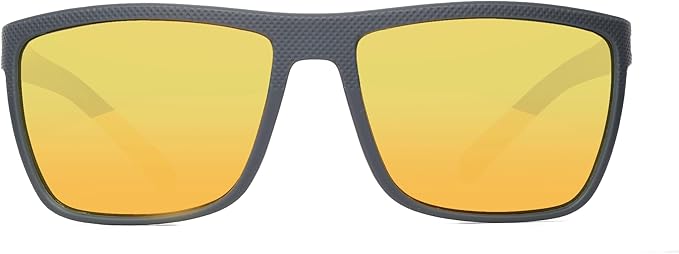 ZENOTTIC Polarized Sunglasses for Men Lightweight TR90 Frame UV400 Protection Square Sun Glasses