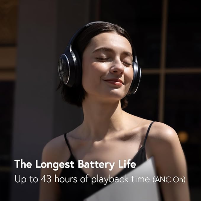 Phiaton 900 Legacy Plus Digital Hybrid Active Noise-Canceling Wireless Over-Ear Headphones