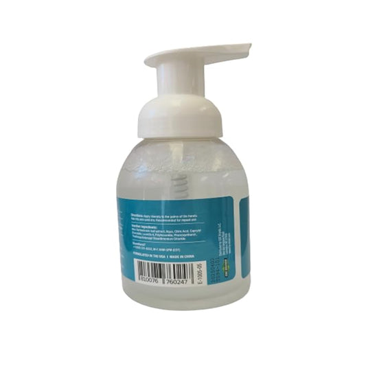 Hand Sanitizer Foam 8.25 oz.(2-pack) Alcohol-Free, Long-lasting Protection. Eliminates 99.9%. Moisturizes With Aloe Vera. Formulated with Zetrisil. FDA Registered