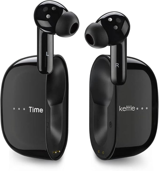 Timekettle M3 Language Translator Earbuds, Two-Way Translator Device with APP for 40 Languages Online, Voice Translator for Exploring Expat Life Freely, Compatible with iOS, Android (Online Version)
