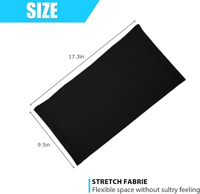 Neck Gaiter Bandana Face Mask: Cooling Gator Mask Breathable Face Cover Ski Neck Scarf Protection from Dust Sun for Men Women