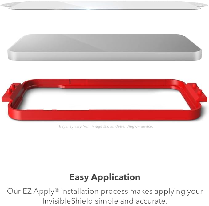 ZAGG Glass Elite VisionGuard Screen Protector for Apple iPhone 14 Pro - 5X Stronger, Blue-Light Protection, Anti-Fingerprint Technology, InvisibleShield, Easy to Install