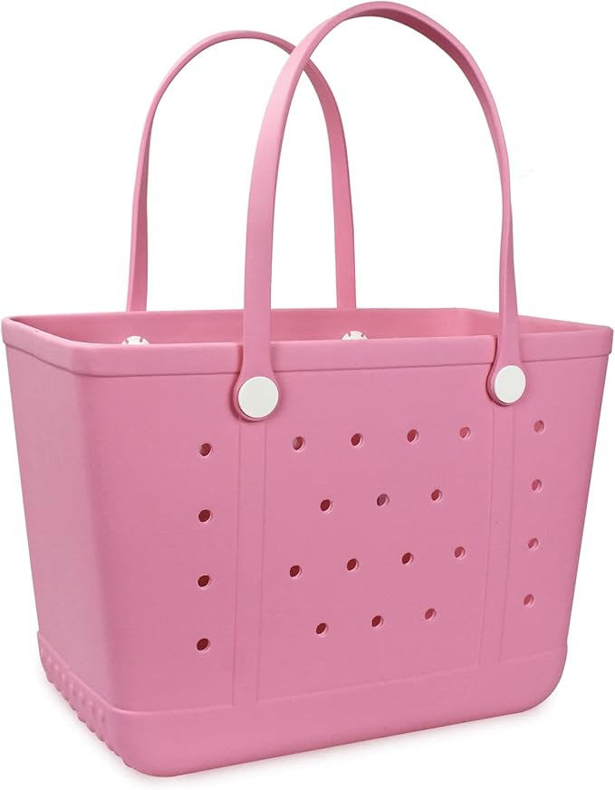 Beach Tote Bag for Women, Rubber Beach Bag Waterproof Sandproof, Extra Large EVA Tote Bag Boat Bag