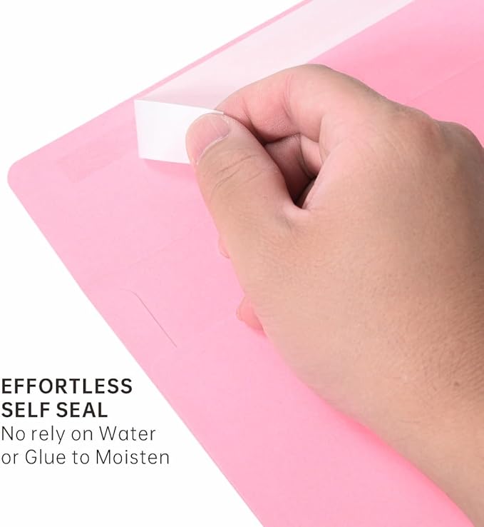 Keketer A7 Color 5x7 Printable Envelopes 50 Pack Self - Seal, for 5x7 Cards, Weddings, Invitations, Baby Shower 5.25 x 7.25 Inches