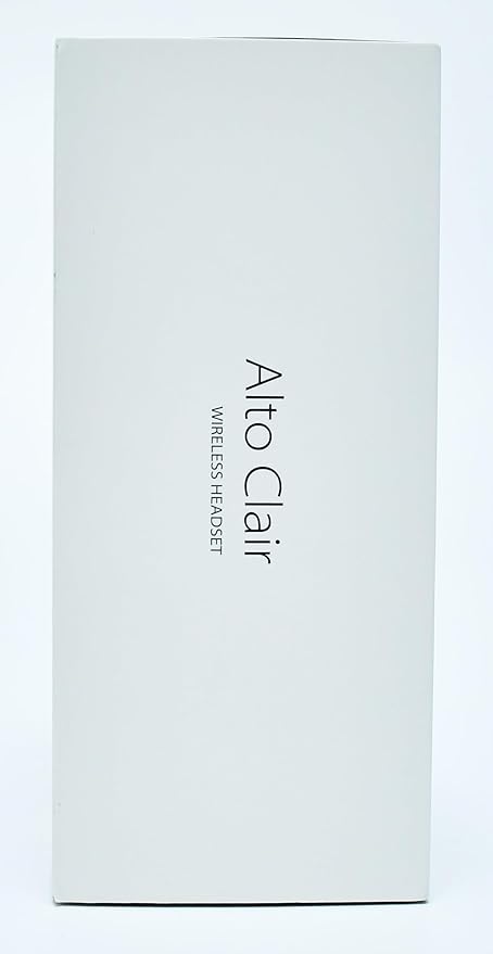 Avantree Alto Clair aptX HD Bluetooth Headset with Microphone, Mute Function, Clear Talking, Hi-Fi Music, Low Latency, Wireless Headphones with Charging Base for Computer, PC, Laptop, Skype, TV