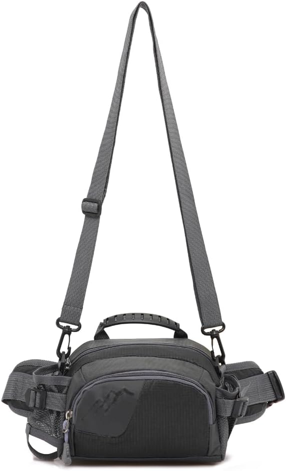 Entchin Fanny Pack for Women Men,Crossbody Belt Bag with 4-Zipper Pockets,Adjustable Waist Bag Pack,One of the Most Popular Travel Essential Gifts for Walking,Traveling,Cycling